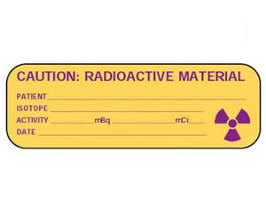 Radioactive Material Warning Stickers Radioactive Materials Warning Stickers  : United Nuclear , Scientific Equipment & Supplies, United Nuclear ,  Scientific Equipment & Supplies