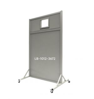 Compact Wndow X-Ray Mobile Barrier 36" x 72"
