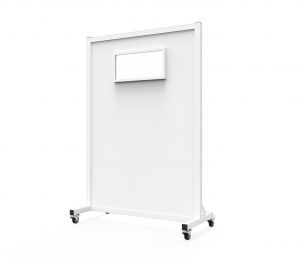 Mobile Lead Barrier with 24" x 12" Window