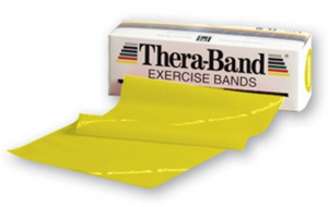 20020 - TheraBand™ Resistance Bands Yellow/Thin 6/YD