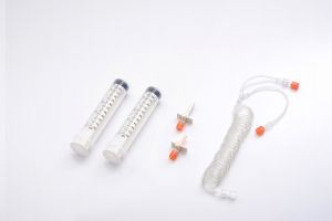 60ML Dual MRI Syringe w/Tubing 2 Spikes