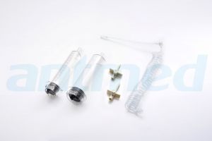 65ml/115ml Syringe w/Tubing 2 Spikes