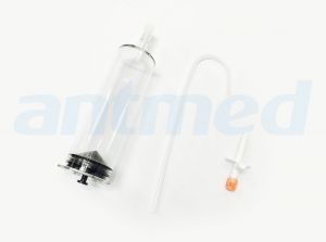 125ml CT Syringe w/Fill Straw and Spike