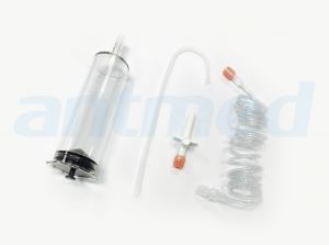 125ml CT Syringe w/Tube Spike & Fill Straw 