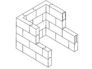 Interlocking Lead Brick Caves