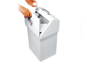 Shielded Waste Container