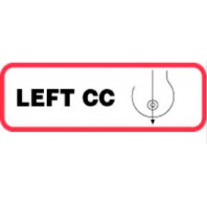 LEFT CC PAPER PERMANENT LABEL