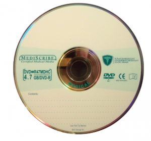 MediScribe Medical Grade DVD+R 4.7GB 