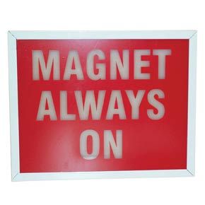 Magent Always On Ceiling Sign