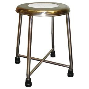 Fixed Height Stool with Rubber Tips