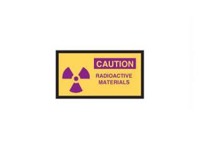 Tape - Caution Radioactive Materials - roll