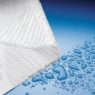 424661 - Towel 2-Ply Tissue/Poly Blue 13.5" x 18" 500/Case