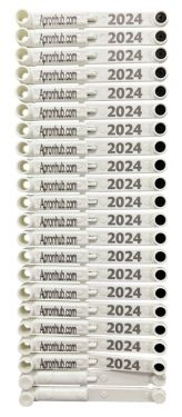2024 QR Apron Hub Date Tags 20 Pack