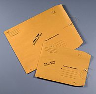 Button and string film mailers