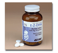 E-Z-Disk (Barium Sulfate Tablets) 