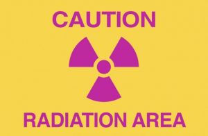 Caution Radiation Area X-Ray Room Sign