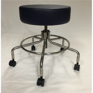 MRI Adjustable Stool 17-23" with 2" Casters