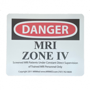 MRI Zone IV Sign Danger