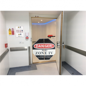 MRI Conditional Zone 4 Door Gate Glow in the Dark