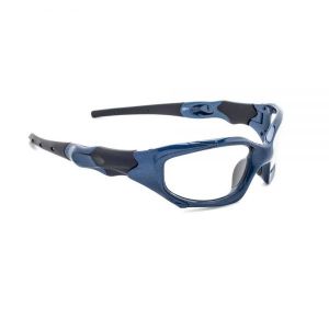 Rugged Radiation Safety Glasses Blue