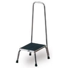 Step Stool with 34" Hand Rail