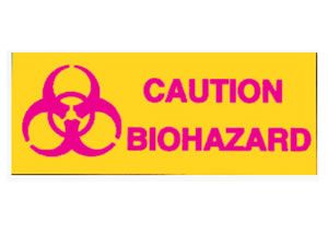 Caution Biohazard Sign