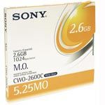 5.25 Sony Write-Once Magneto Optical Disk Cartridge for 2.6 GB Multifunction Drive