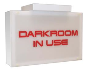 DARKROOM IN USE