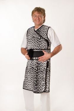 MA Double Sided Apron X-Small, Front 0.35mm Pb Back 0.25mm Pb, Vector X Non Lead, Length 39 in, Width 38 in