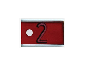 X-RAY MARKER 1/2 INCH SINGLE LETTER OR NUMBER