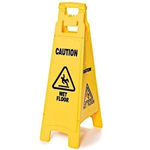 MR Safe Wet Floor Sign