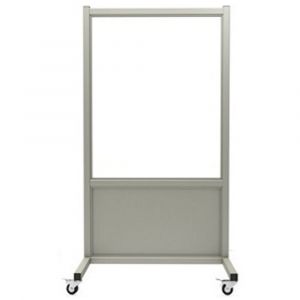 Mobile Leaded Barrier with 36″ x 30″ Window 