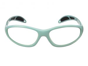 99 Ultralite Wrap Around Lead Glasses Light Blue