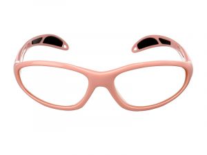 Ultralite Wrap Around Lead Glasses Light Pink