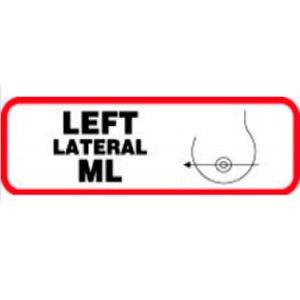 LEFT LATERAL ML Paper Label