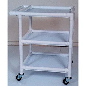 MRI PVC Utility Cart 3 Shelves