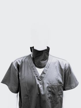 SKU: 144670 Mid-Binding Thyroid Guard Black Magnetic Closure