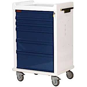 MRI-Conditional 6 Drawer Anesthesia Cart