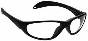 Radiation Glasses 208 Plano Black Non-RX