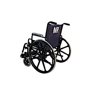 22" Wide Non-Ferrous Wheelchair 