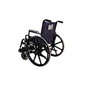 24" Wide Non-Ferrous Bariatric Wheelchair