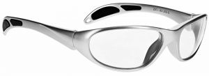 Radiation Glasses 208 Plano Silver Non-RX 