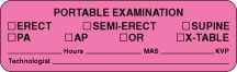 "PORTABLE EXAMINATION" 