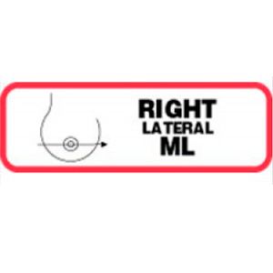 RIGHT LATERAL ML Paper Label