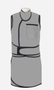 Support Vest Skirt RTG Apron .5mm PB Free Large Charcoal