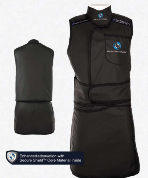 Support Vest and Skirt - .5mm Pb Free Female Small + MTST Teal Ultra Flex Black Lining Black Binding