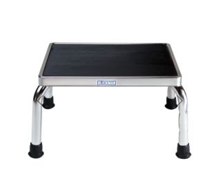 Step Stool 1250 Chrome without Handrail