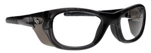 Wrap Around Eyewear Model Q100 Single Vision Black