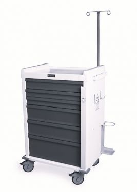 MR Conditional Crash Cart with Accessory Pack
