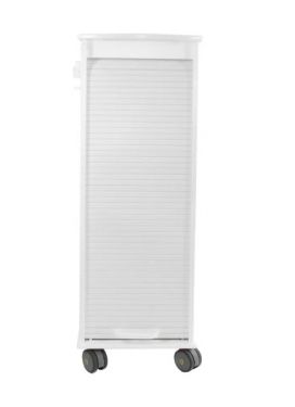 MRI Narrow Locking Cart White